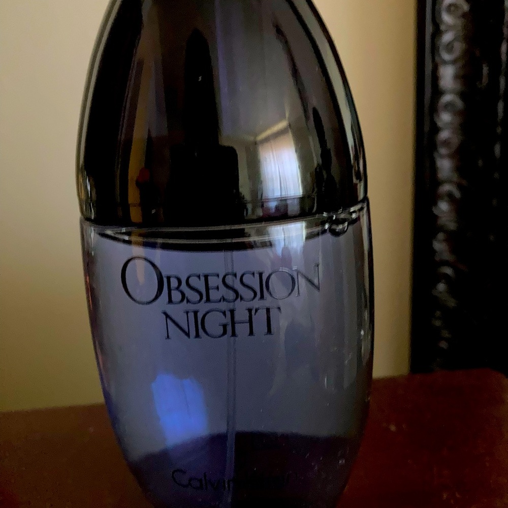 Obsession Night, like new. 3.4 oz Eau de Parfume